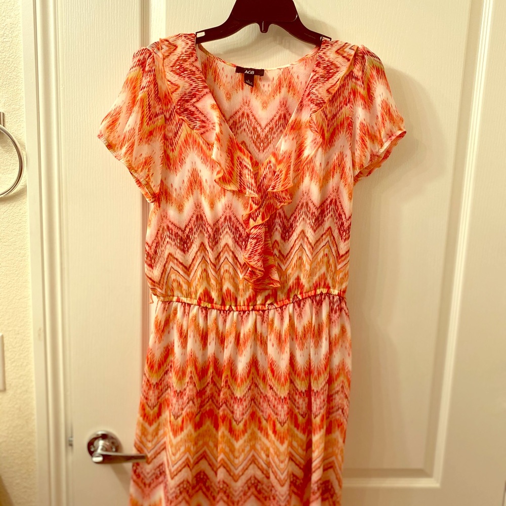 AGB SUMMER MULTI COLOR DRESS